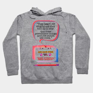 CASSETTE PENCIL : SPRAWL II MOUNTAINS (ARCADE FIRE) Hoodie